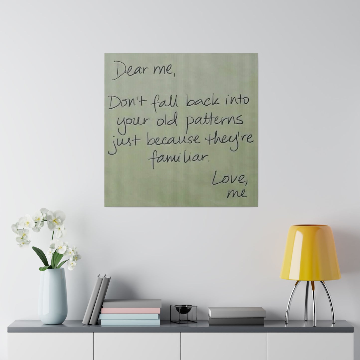 Dear Me - Matte Canvas