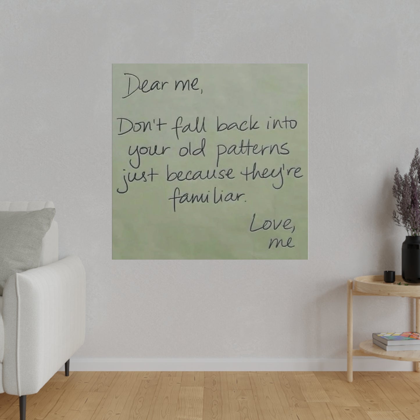 Dear Me - Matte Canvas